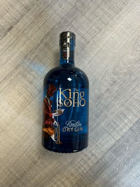 THE KING OF SOHO DRY GIN 42% 70CL
